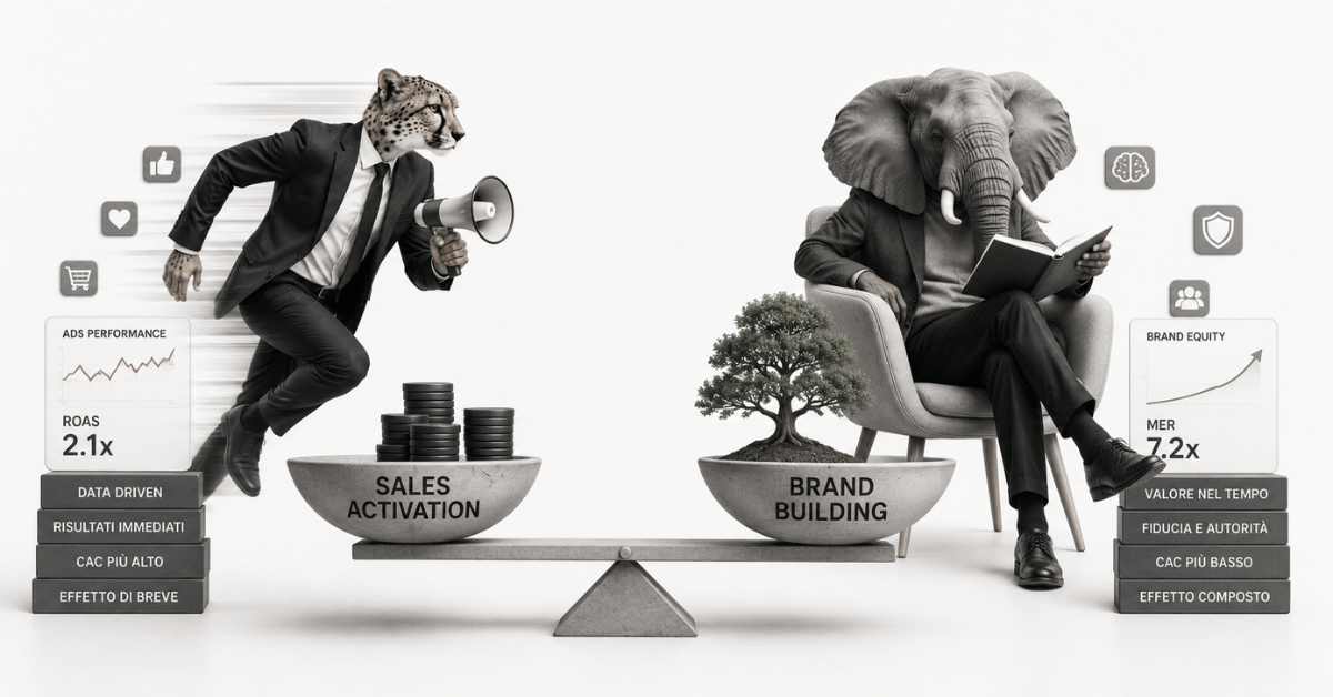 Brand Building vs Sales Activation: la guida per aziende 2026